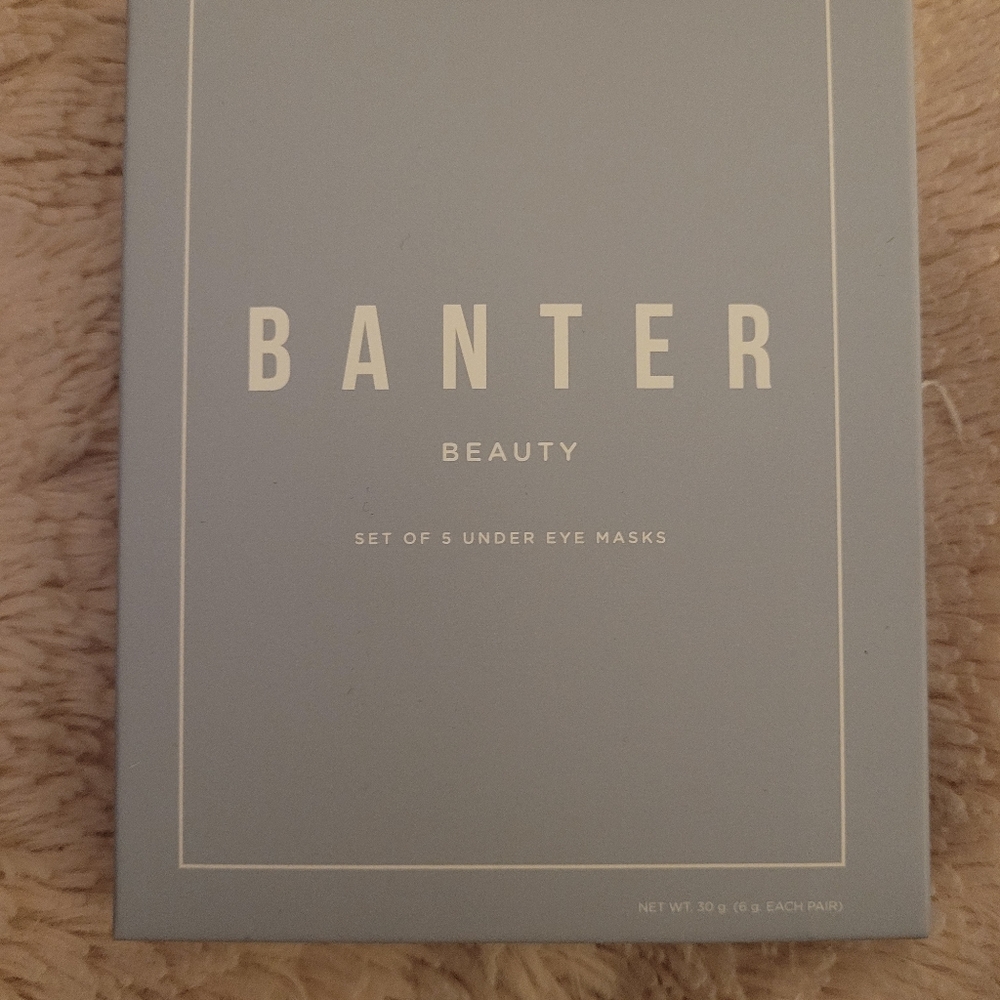 Banter 5 under eye masks